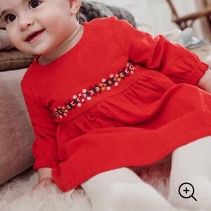 Hanna Andersson Baby Corduroy Long Sleeve Dress - NWT